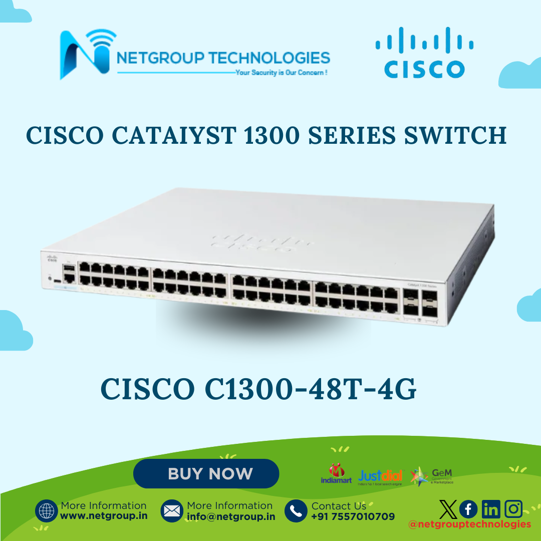 CISCO CATAIYST 1300 SERIES SWITCH - CISCO C1300-48T-4G